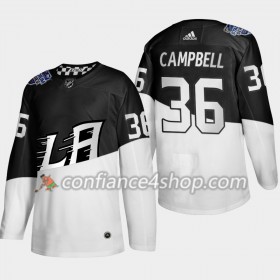 Adidas Maillot de Hockey Los Angeles Kings Jack Campbell 36 Adidas 2020 Stadium Series Authentic - Homme